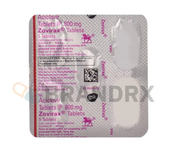 Zovirax 800 mg Pharmaceutical - Image 2
